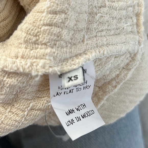 Jen's Pirate Booty Iberian Maxi Dress in Natural XS - Picture 9 of 10